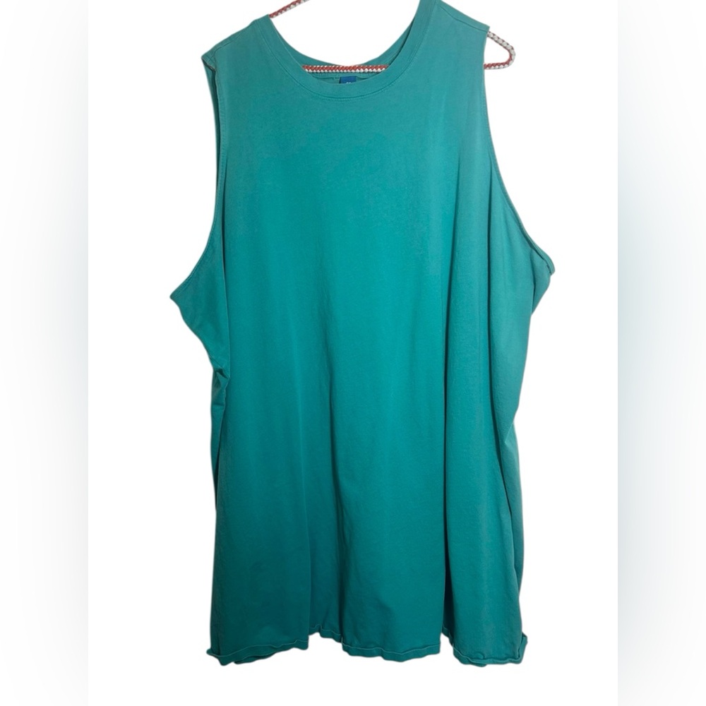 Old Navy Teal Shift Tank Dress – Size 4X - Picture 3 of 9